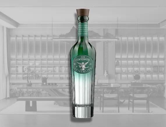 Tequila Centenario Cristalino Botella